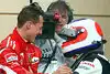 Bild zum Inhalt: Barrichello: Respekt, keine Ehrfurcht vor Schumacher