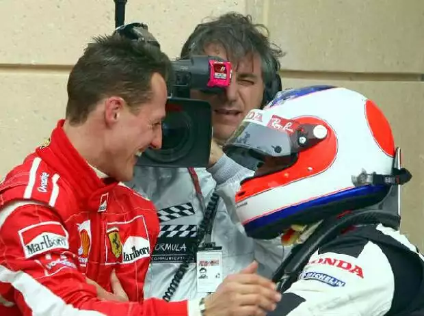 Michael Schumacher und Rubens Barrichello Titel-Bild zur News: Michael Schumacher und Rubens Barrichello