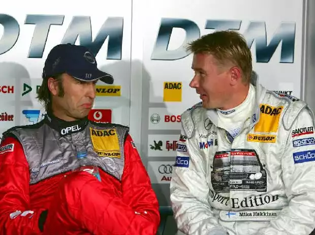 Heinz-Harald Frentzen und Mika Häkkinen Titel-Bild zur News: Heinz-Harald Frentzen und Mika Häkkinen