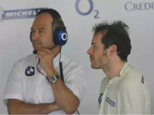 Peter Sauber mit Jacques Villeneuve Titel-Bild zur News: Peter Sauber mit Jacques Villeneuve