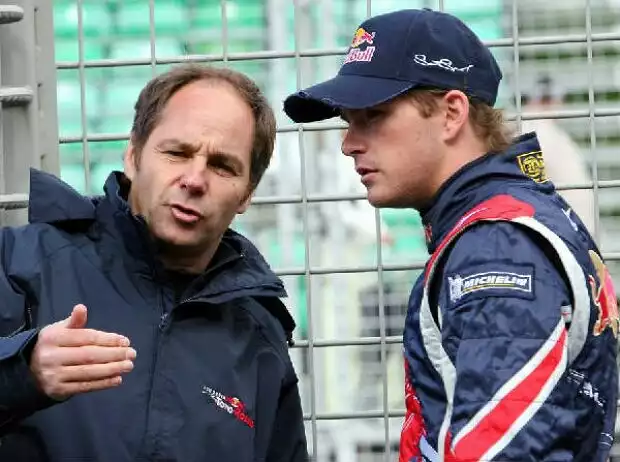 Gerhard Berger und Scott Speed Titel-Bild zur News: Gerhard Berger und Scott Speed