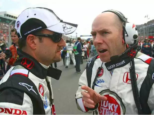 Rubens Barrichello und Jock Clear Titel-Bild zur News: Rubens Barrichello und Jock Clear