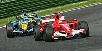 Bild zum Inhalt: Imola: Schumacher gewinnt Gigantenduell gegen Alonso