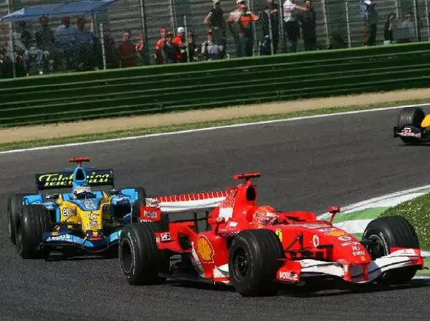 Michael Schumacher Fernando Alonso Titel-Bild zur News: Michael Schumacher Fernando Alonso