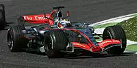 Bild zum Inhalt: McLaren-Mercedes in Imola eingebremst