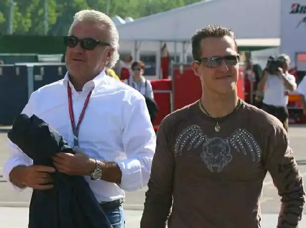 Willi Weber und Michael Schumacher Titel-Bild zur News: Willi Weber und Michael Schumacher