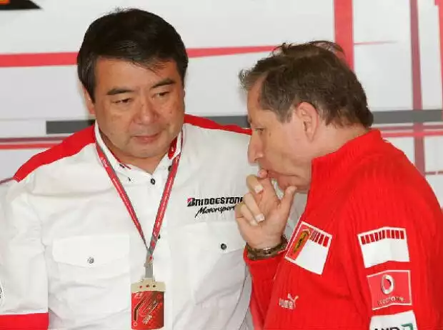 Hisao Suganuma mit Jean Todt Titel-Bild zur News: Hisao Suganuma mit Jean Todt