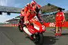 Bild zum Inhalt: Michael Schumacher auf einem MotoGP-Bike