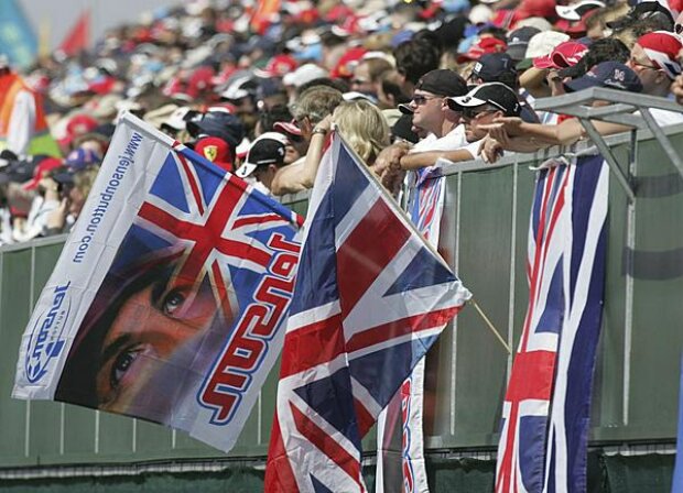 Fans in Silverstone