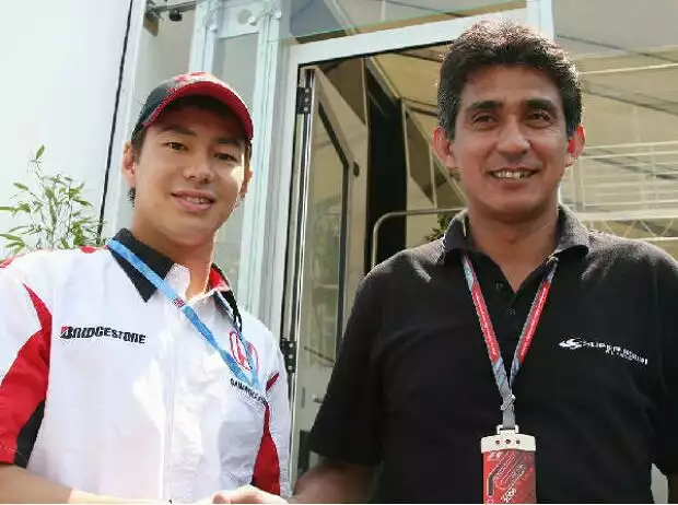 Sakon Yamamoto und Aguri Suzuki Titel-Bild zur News: Sakon Yamamoto und Aguri Suzuki