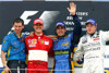 Bild zum Inhalt: Alonso feiert souveränen Sieg in Silverstone