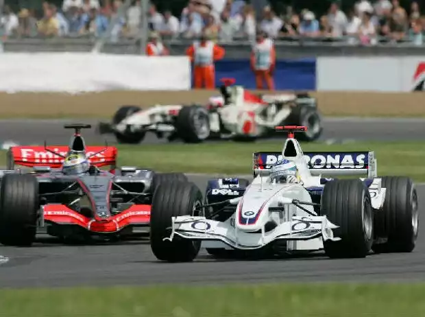 Nick Heidfeld Juan-Pablo Montoya Titel-Bild zur News: Nick Heidfeld Juan-Pablo Montoya