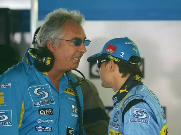 Flavio Briatore und Giancarlo Fisichella Titel-Bild zur News: Flavio Briatore und Giancarlo Fisichella