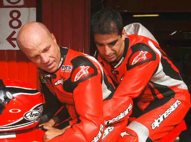 Randy Mamola und Marc Gené Titel-Bild zur News: Randy Mamola und Marc Gené