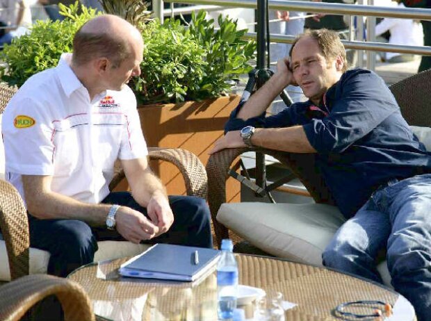 Adrian Newey und Gerhard Berger Adrian Newey und Gerhard Berger