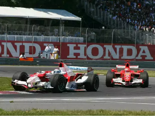 Jarno Trulli vor Michael Schumacher Titel-Bild zur News: Jarno Trulli vor Michael Schumacher