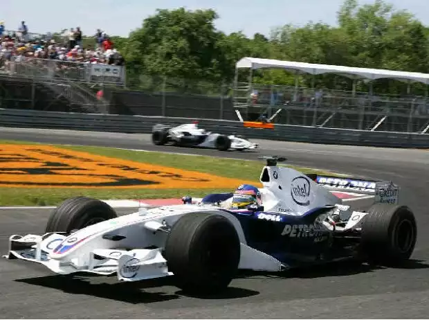 Nick Heidfeld Jacques Villeneuve Titel-Bild zur News: Nick Heidfeld Jacques Villeneuve
