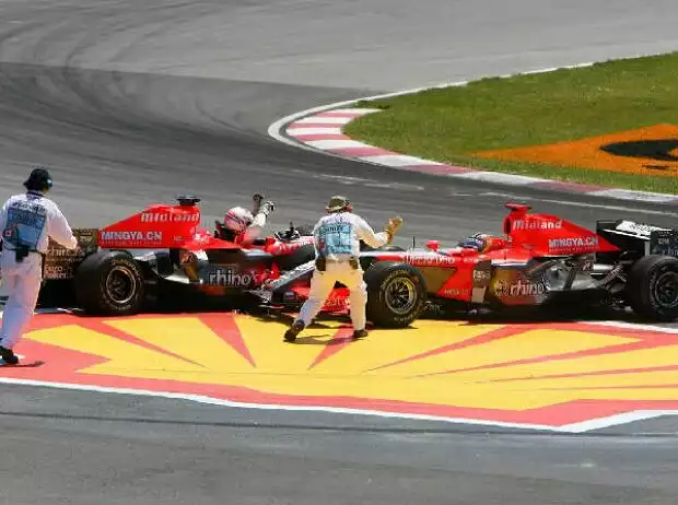 Christijan Albers und Tiago Monteiro Titel-Bild zur News: Christijan Albers und Tiago Monteiro