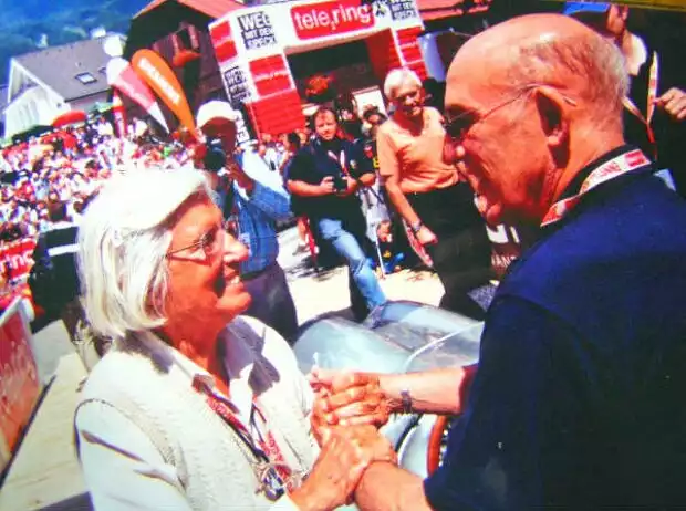 Maria Teresa de Filippis und Stirling Moss Titel-Bild zur News: Maria Teresa de Filippis und Stirling Moss