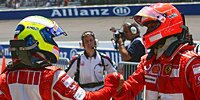 Felipe Massa und Michael Schumacher