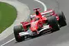 Bild zum Inhalt: Ferrari in Indianapolis auf der Siegerstraße