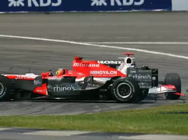 Titel-Bild zur News: Tiago Monteiro Takuma Sato