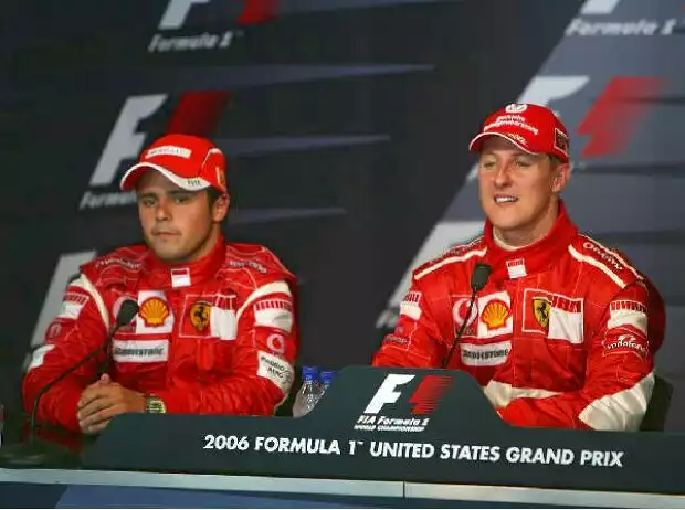 Felipe Massa und Michael Schumacher Titel-Bild zur News: Felipe Massa und Michael Schumacher