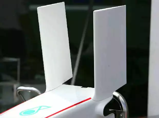 Vertikale Windabweiser am BMW Sauber F1.06 Titel-Bild zur News: Vertikale Windabweiser am BMW Sauber F1.06