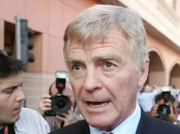 FIA-Präsident Max Mosley Titel-Bild zur News: FIA-Präsident Max Mosley