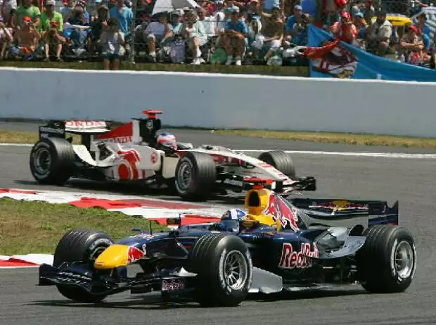 Rubens Barrichello David Coulthard Titel-Bild zur News: Rubens Barrichello David Coulthard