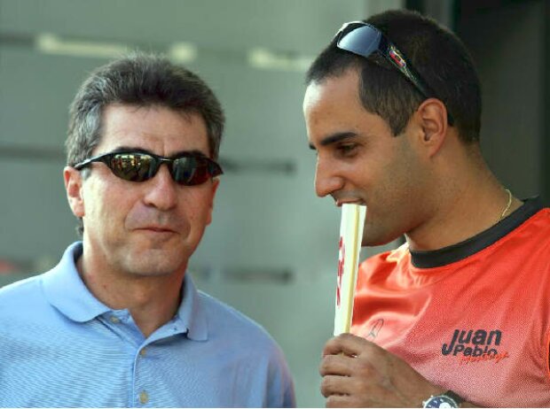 Julian Jakobi und Juan-Pablo Montoya Julian Jakobi und Juan-Pablo Montoya