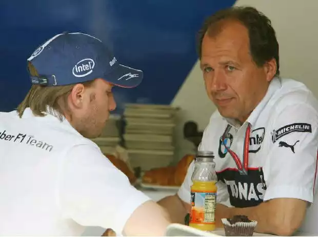 Nick Heidfeld mit Willy Rampf Titel-Bild zur News: Nick Heidfeld mit Willy Rampf