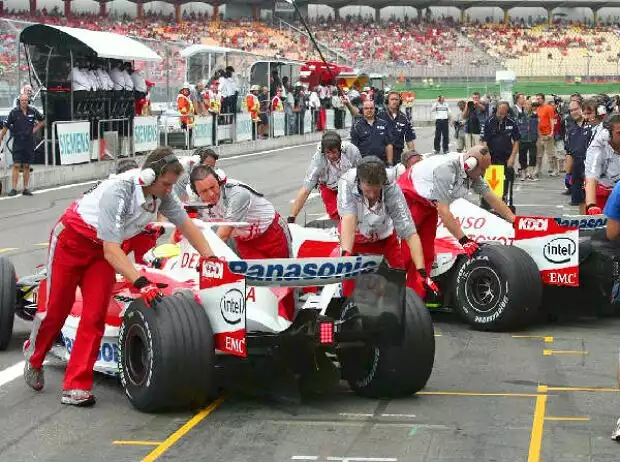 Ralf Schumacher und Jarno Trulli Titel-Bild zur News: Ralf Schumacher und Jarno Trulli