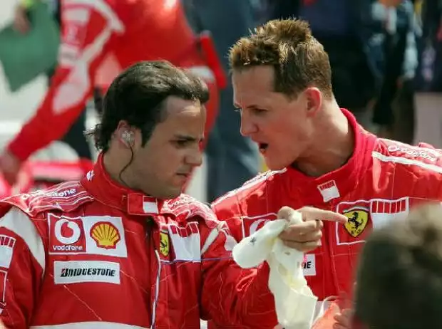 Michael Schumacher Felipe Massa Titel-Bild zur News: Michael Schumacher Felipe Massa