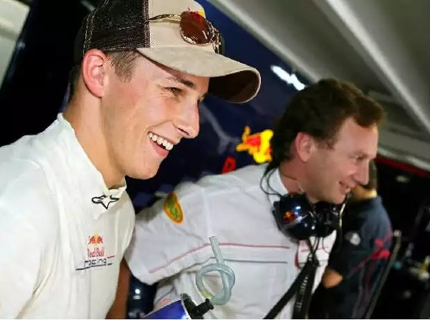 Christian Klien und Christian Horner Titel-Bild zur News: Christian Klien und Christian Horner