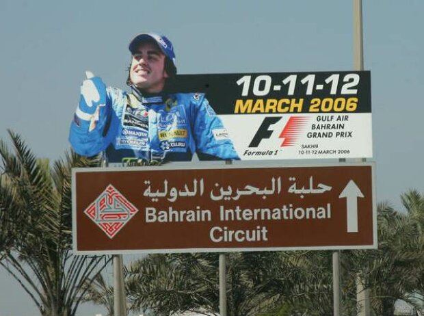 Formel-1-Wegweiser in Bahrain Formel-1-Wegweiser in Bahrain