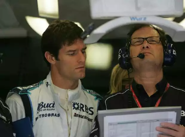 Titel-Bild zur News: Mark Webber mit Frank Dernie