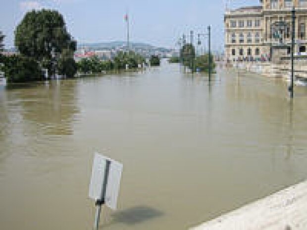 Hochwasser in Budapest Hochwasser in Budapest