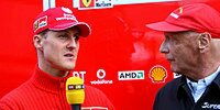 Bild zum Inhalt: Lauda: Schumacher sollte Fehler endlich eingestehen