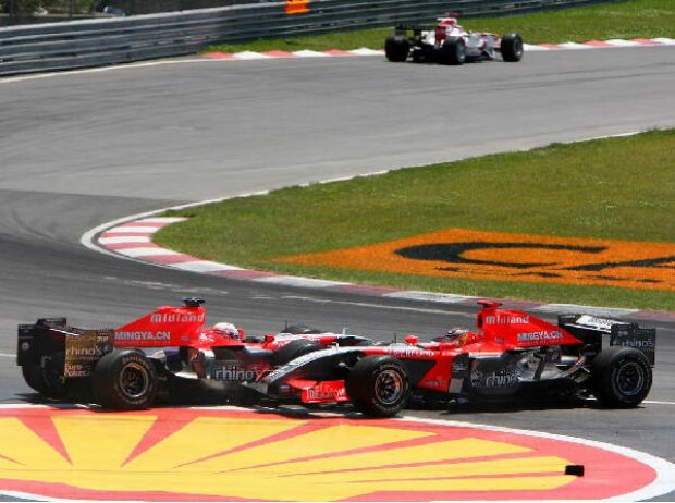 Christijan Albers und Tiago Monteiro Christijan Albers und Tiago Monteiro