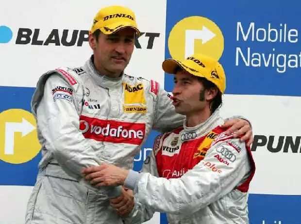 Bernd Schneider und Heinz-Harald Frentzen Titel-Bild zur News: Bernd Schneider und Heinz-Harald Frentzen