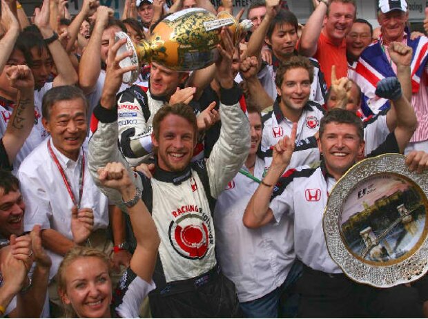 Jubel bei Honda Jubel bei Honda