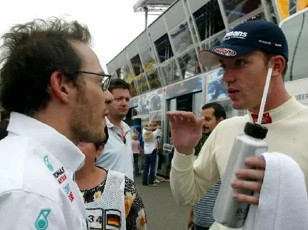 Robert Doornbos Jacques Villeneuve Titel-Bild zur News: Robert Doornbos Jacques Villeneuve