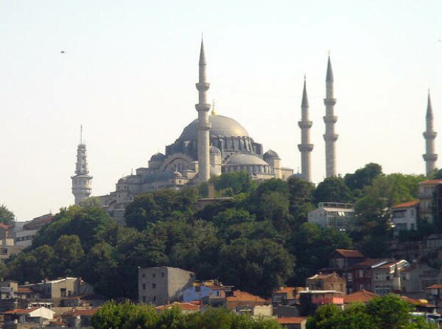 Eine Moschee in Istanbul Eine Moschee in Istanbul