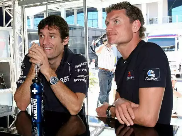 Mark Webber und David Coulthard Titel-Bild zur News: Mark Webber und David Coulthard