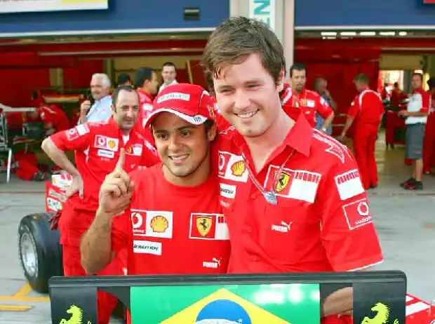 Titel-Bild zur News: Felipe Massa und Rob Smedley