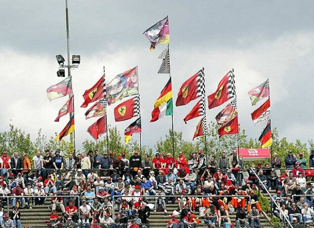 Titel-Bild zur News: Fans auf dem Nürburgring