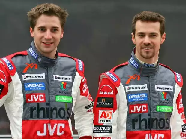 Christijan Albers und Tiago Monteiro Titel-Bild zur News: Christijan Albers und Tiago Monteiro