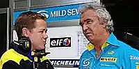 Hans Emmel mit Flavio Briatore