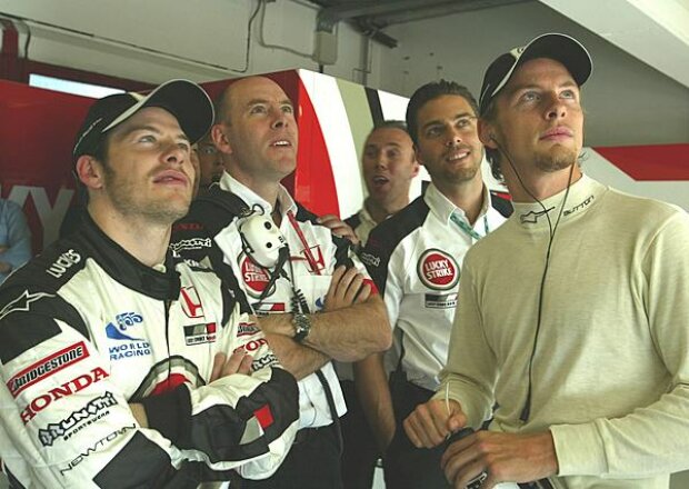 Villeneuve und Button Villeneuve und Button